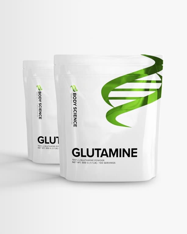 Glutamine, 2st från Body Science – kosttillskott