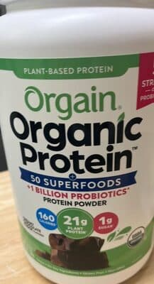 Organic Protein + 50 Superfoods Protein Powder från Orgain – pulver