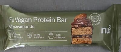 Vegan bar choco amandes från Nu3 – bar