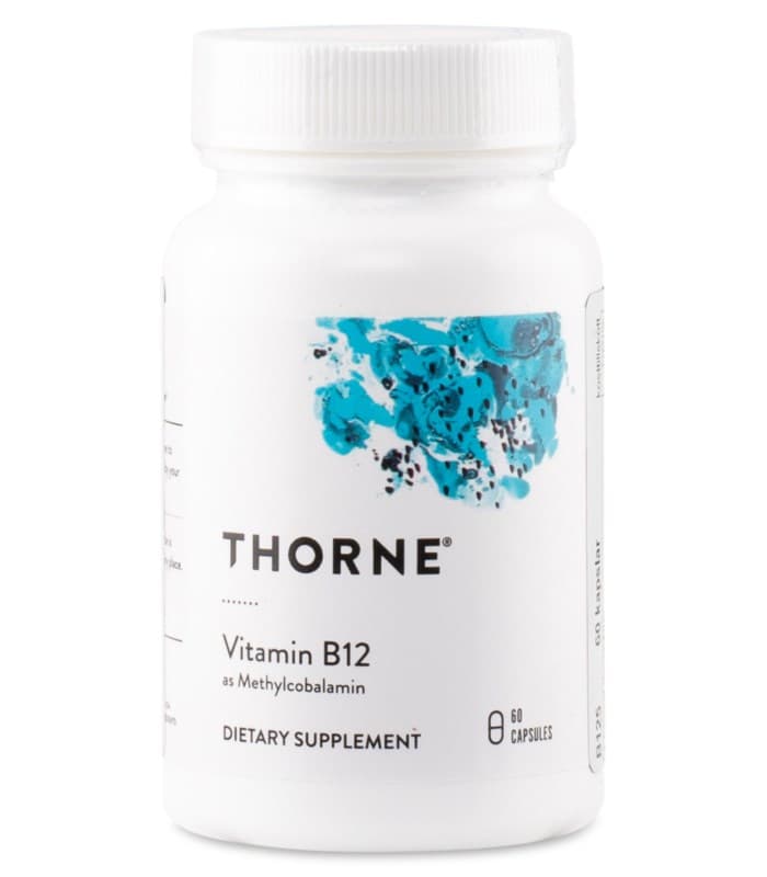 Thorne Vitamin B12 as Methylcobalamin från Thorne – kosttillskott