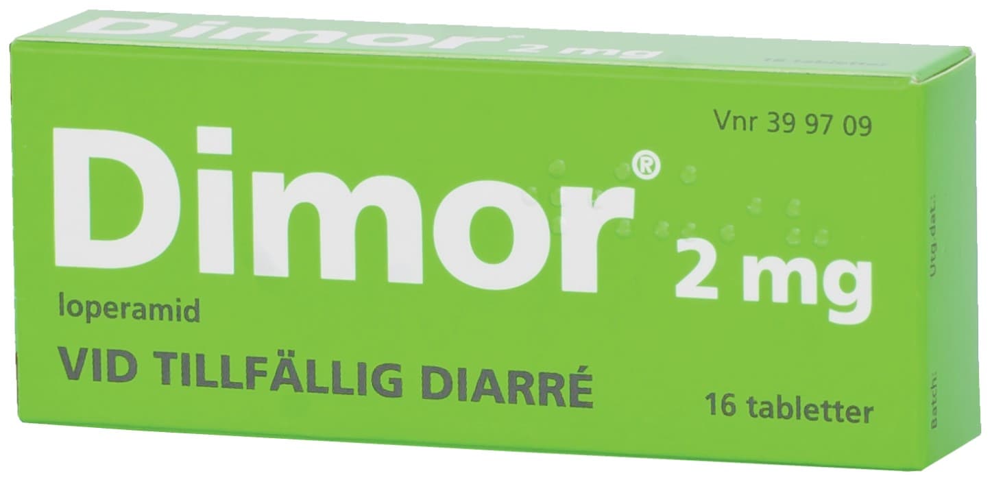 Dimor, filmdragerad tablett 2 mg 16 st från Dimor – tabletter