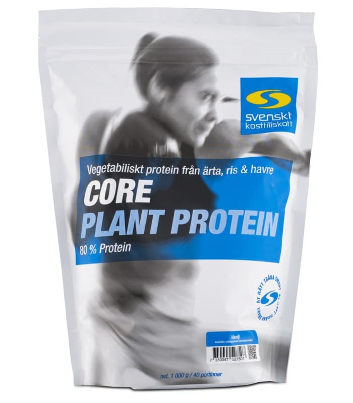 Core Plant Protein från Svenskt Kosttillskott – pulver