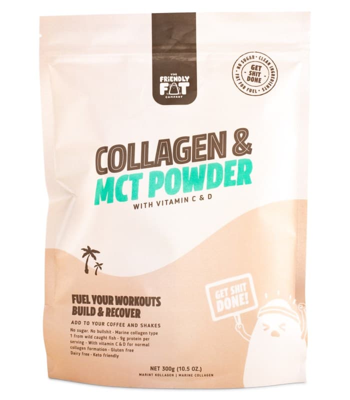 The Friendly Fat Company MCT Collagen från The Friendly Fat Company – pulver