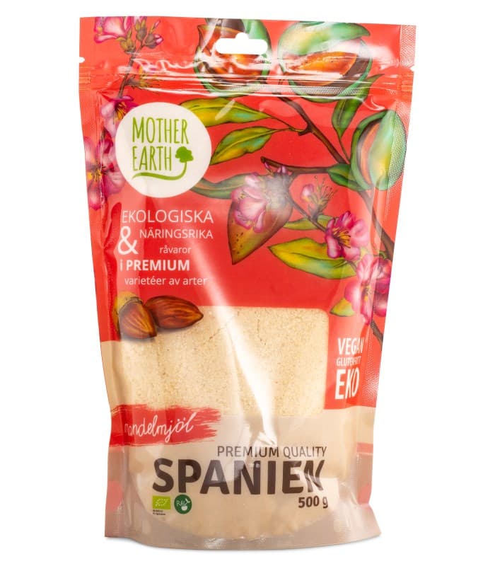 Mother Earth Mandelmjöl Premium RAW & EKO från Mother Earth – kosttillskott