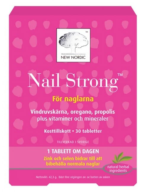 New Nordic Nail Strong 30 tabletter från New Nordic – tabletter