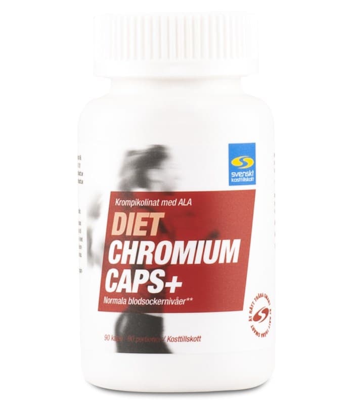 Diet Chromium Caps+ från Svenskt Kosttillskott – kapslar