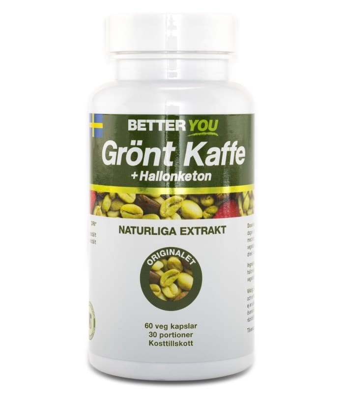 Better You Grönt Kaffe + Hallonketon från Better You – kosttillskott