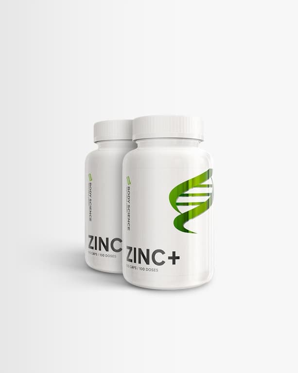2 st Zinc+ från Body Science Wellness Series – kosttillskott