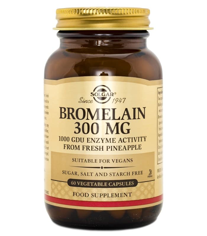 Solgar Bromelain 300 mg från Solgar – kapslar