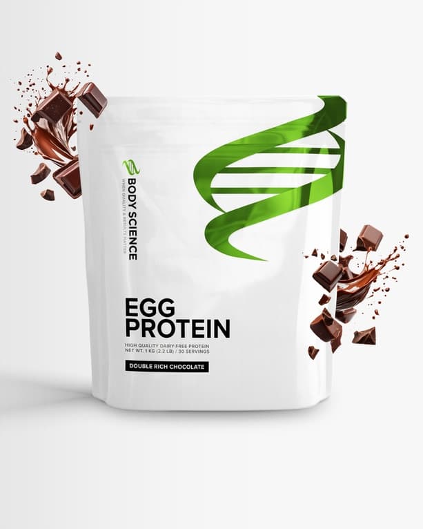 Egg Protein ‐ Äggprotein på ren äggvita från Body Science – pulver