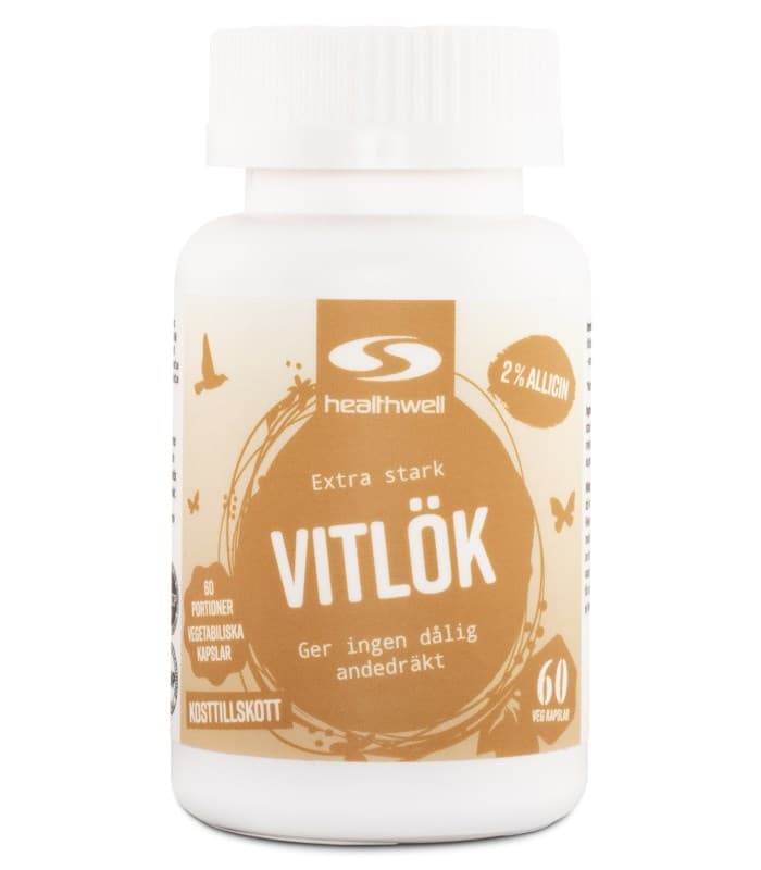 Healthwell Vitlök Extrakt från Healthwell – kapslar