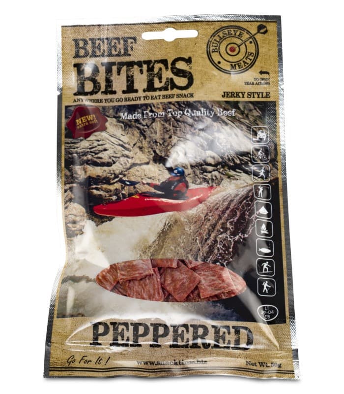 Beef Jerky Snacks Beef Bites från Beef Jerky Snacks – pulver