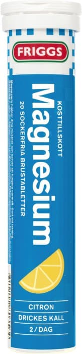 Friggs Magnesium Citron 20 brustabletter från Friggs – tabletter