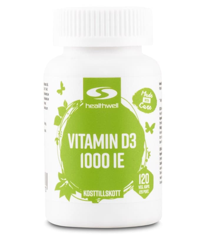 Healthwell Vitamin D3 1000 IE