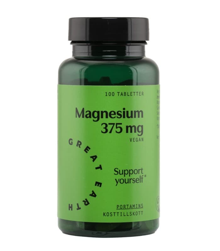 Great Earth Magnesium 375 mg från Great Earth – kosttillskott