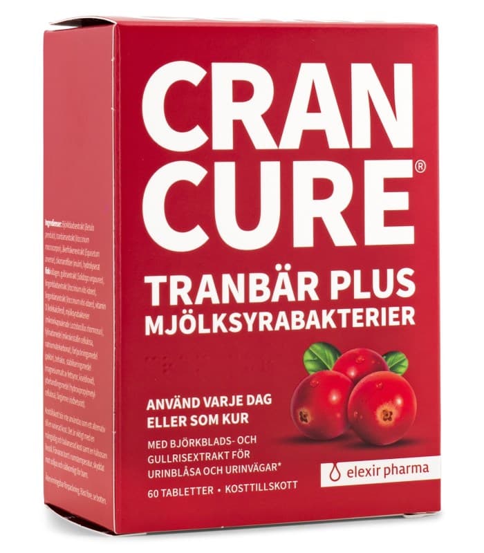 Cran Cure från Elexir Pharma – kosttillskott