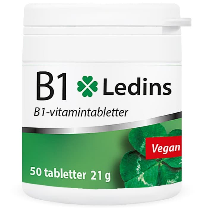 Ledins B1 Vitamin 100 mg, 50 tabletter från Ledins – tabletter
