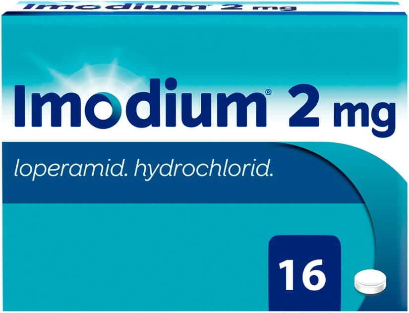 Imodium tablett 2 mg, 16 st från Imodium – tabletter