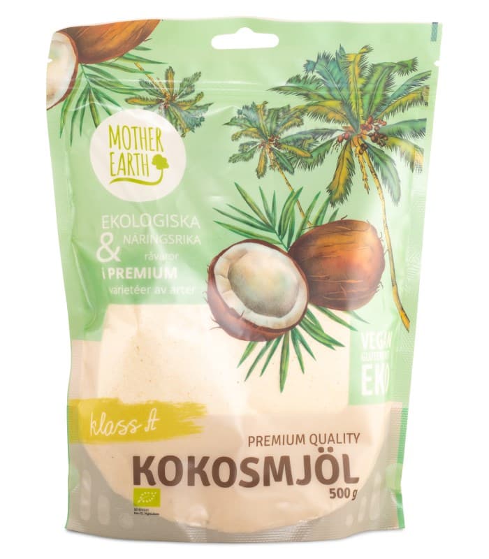 Mother Earth Kokosmjöl Premium EKO från Mother Earth – pulver