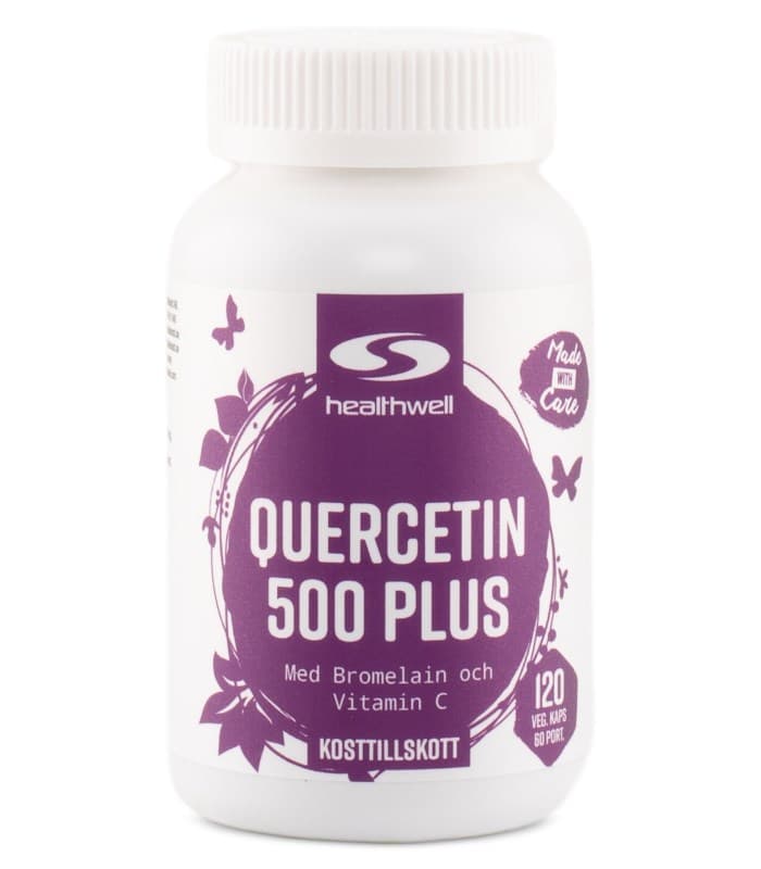 Healthwell Quercetin 500 Plus från Healthwell – kapslar