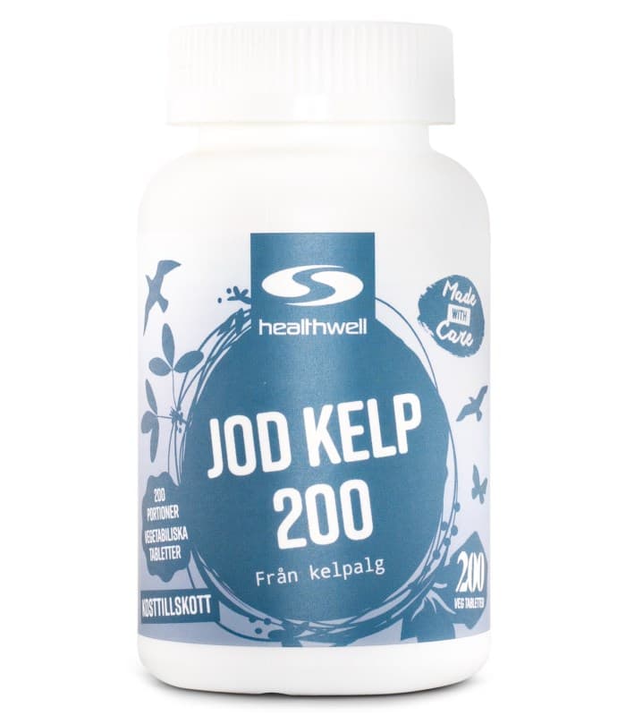 Healthwell Jod Kelp 200 från Healthwell – kosttillskott