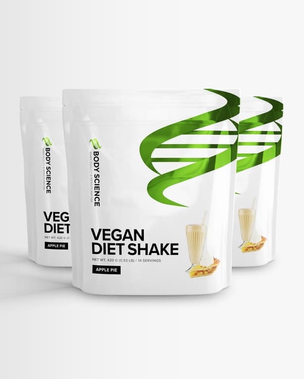 3 st Vegansk måltidsersättare från Body Science – kosttillskott