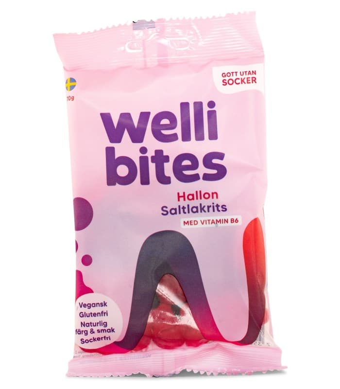 Wellibites Hallon & Saltlakrits från Wellibites – bar