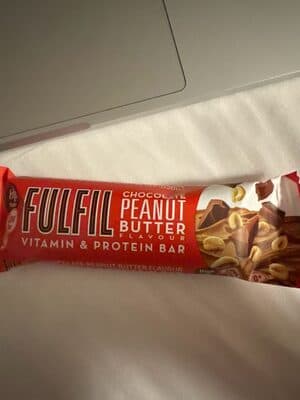 Chocolate and Peanut Butter Flavour Vitamin & Protein Bar från Fulfil – bar