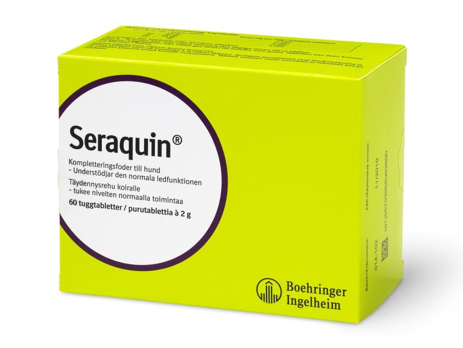 Seraquin 2 g tuggtablett 60 st från Boehringer Ingelheim – kapslar