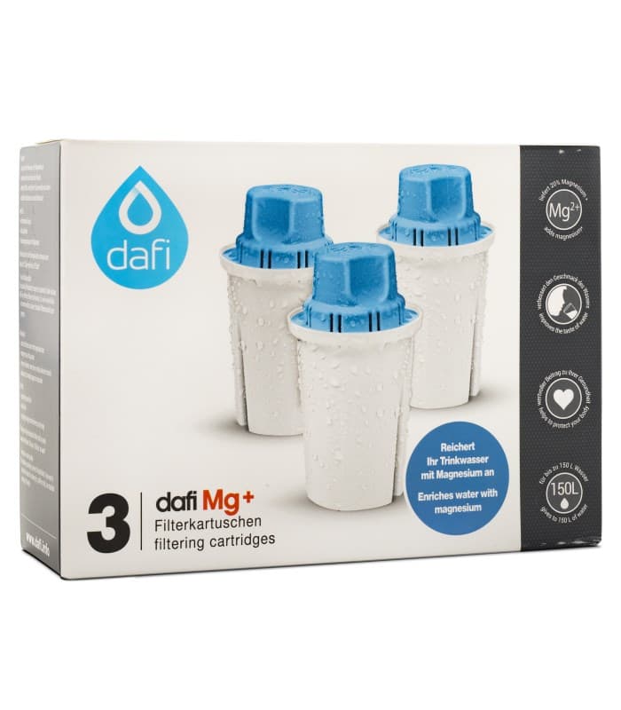 Dafi Filterpatron + Magnesium från Dafi – kosttillskott