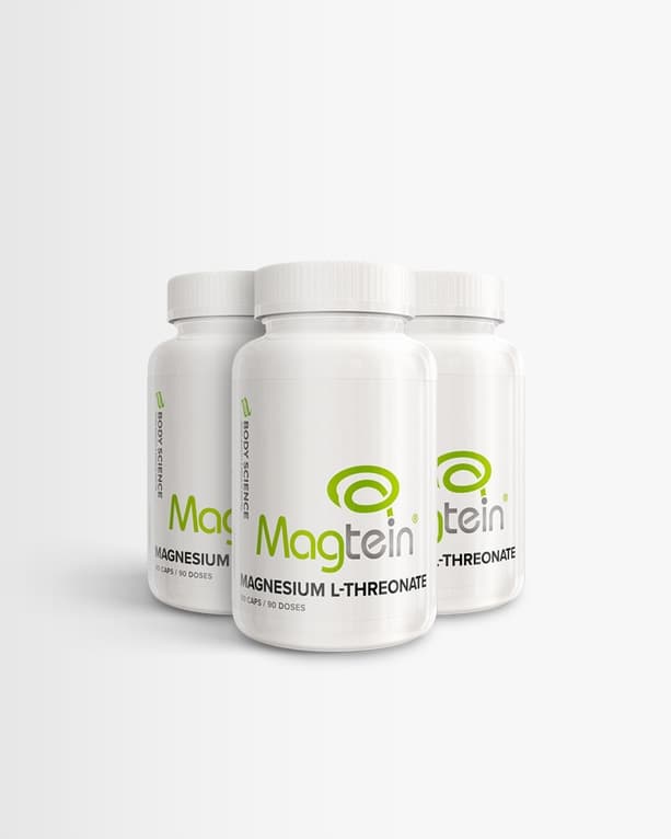3 st Magnesium L-Threonate ‐ (Magtein®) från Body Science – kosttillskott