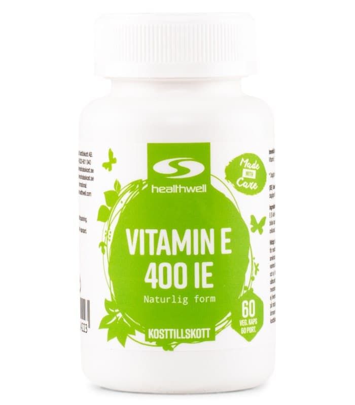 Healthwell Vitamin E 400 IE från Healthwell – kapslar