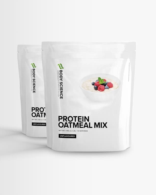 2 st Proteingröt ‐ Proteinberikad grötmix från Body Science – pulver
