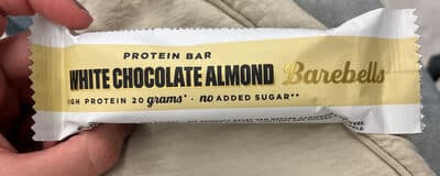 White chocolate almond från Barebells – bar