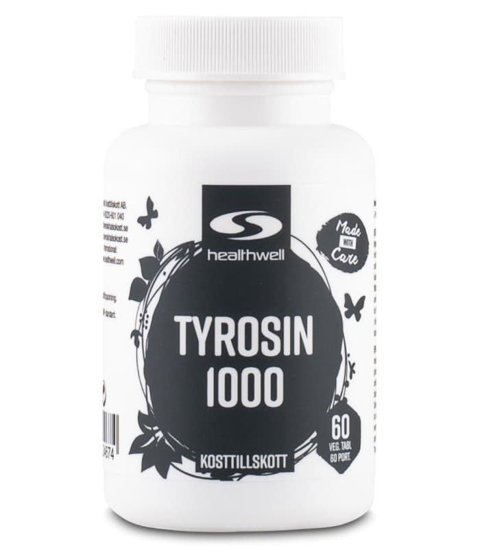 Healthwell Tyrosin 1000 från Healthwell – tabletter
