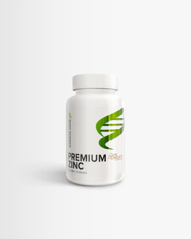 Premium Zinc ‐ Core Chelate® från Body Science – kosttillskott