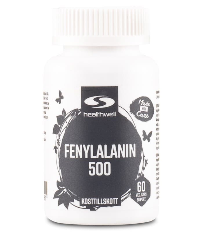 Healthwell Fenylalanin 500 från Healthwell – kapslar