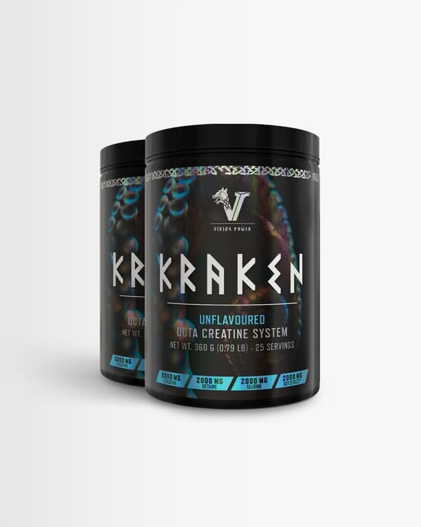 2 st Kraken - Avancerat kreatintillskott från Viking Power – kosttillskott