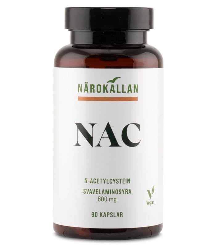 Närokällan N-Acetyl Cystein från Närokällan – kapslar