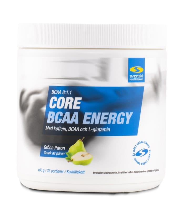 Core BCAA Energy från Svenskt Kosttillskott – pulver