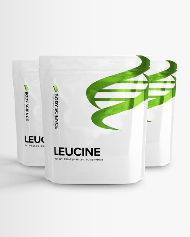 3 st Leucine från Body Science – kosttillskott