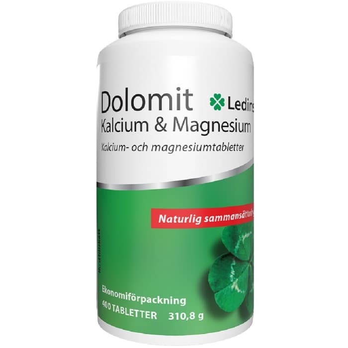 Ledins Dolomit 400 tabletter från Ledins – tabletter