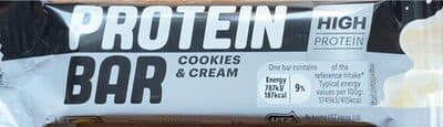Protein Bar Cookie & Cream Flavour från Ironmaxx Nutrition GmbH & Co. – bar