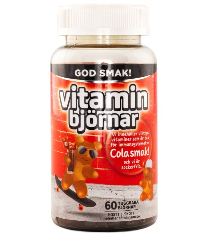 Active Care Vitaminbjörnar Cola från Active Care – tabletter
