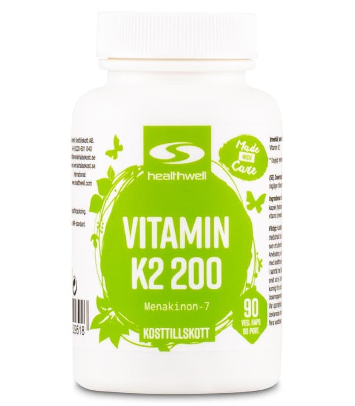 Healthwell Vitamin K2 200 från Healthwell – kosttillskott