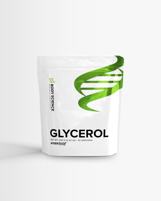 Glycerol - 100 % GlyzerSize™ från Body Science – kosttillskott