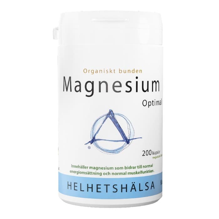 Helhetshälsa Magnesium Optimal 200 kapslar från Helhetshälsa – kapslar