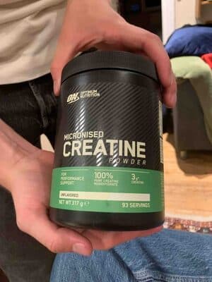 Micronised Creatine Powder från Optimum Nutrition – pulver