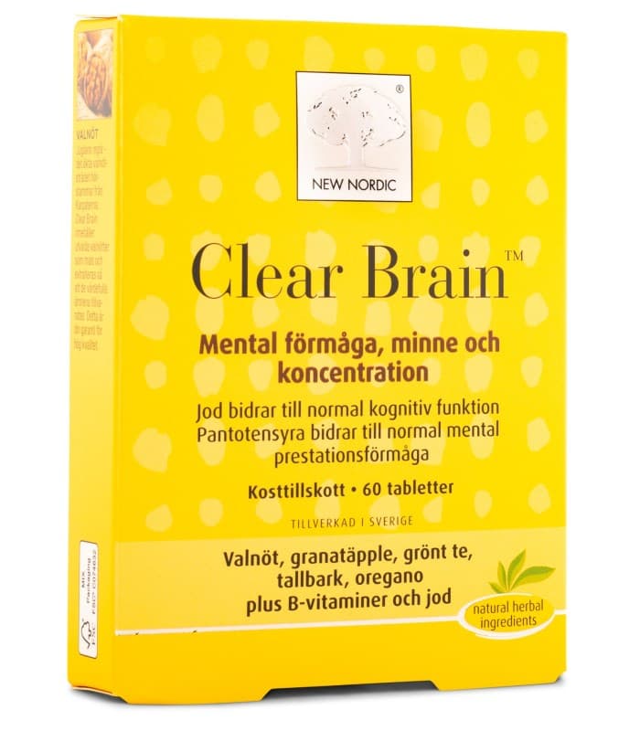 New Nordic Clear Brain från New Nordic – kosttillskott