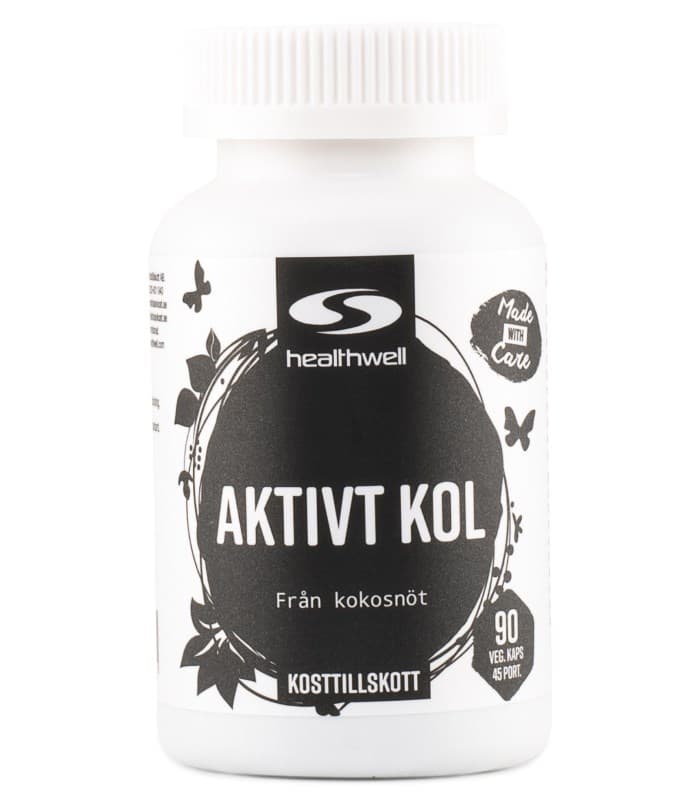 Healthwell Aktivt Kol från Healthwell – kapslar